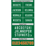 Professional Men's American Football Jersey with Custom Team Name and Number Breathable Short Sleeve Uniform