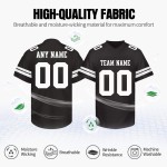 Sportwear Wholesale Quick Dry American Football Jerseys Custom Sublimation Short Sleeve American Football Uniform