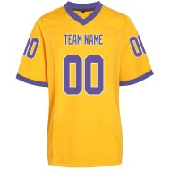Factory Designed American Football Sports Wear Jersey Breathable with Printed Names and Numbers Plus Size for Adults