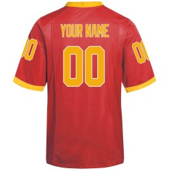 Wholesale Men's Plus Size American Football Uniform Breathable Short Sleeved Sublimated Stitched Jerseys Blank Practice