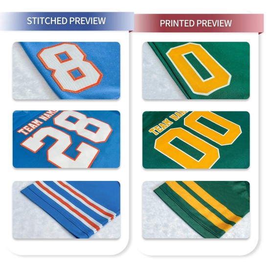 Latest Design Premium Polyester American Football Jerseys Uniforms Wholesale Customized V Neck American Football Jersey