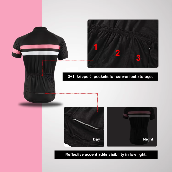 Custom Men's Cycling Jerseys Professional Bike Jersey Breathable Short Sleeves Sportswear Quick Dry Cycling Wear