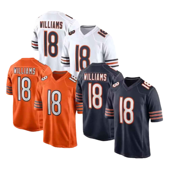 Sportswear American Football Jerseys Embroidered American Football Wear Breathable Polyester Football Uniforms