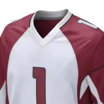 Wholesale Sublimation Retro American Football Jerseys Breathable Quick Dry Anti-Bacterial Short Sleeves Stitched Name Polyester