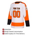 New Arrival Unisex Long Sleeve Ice Hockey Jersey Custom Design Training Wear With OEM Team Name Printed Uniform