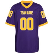 Customized Polyester American Football Jerseys Comfortable High Quality Throwback Shirts With Embroidered Design