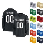 OEM Customizable Logo Adult Team Hockey Jacket Sports Uniform Training Wear for Ice Hockey Players