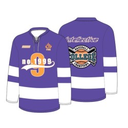 Sublimated Team Unisex Adult Ice Hockey Uniform for Training Oversize Custom Design Jersey 100% Polyester Anti-UV Quick Dry