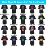 Custom Made Comfortable American Football Jersey Sports Shirt Plus Size Sports Wear for Men and Women for Adults