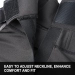 Custom Logo Sublimated Compression Ice Hockey Neck Guard Long Sleeves Base Layer Unisex Adult