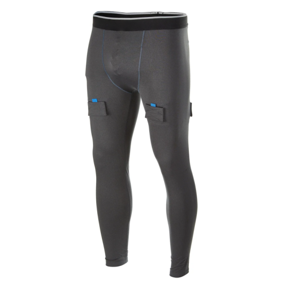 High Quality Anti-Bacterial Quick Dry Eco-Friendly Ice Hockey Pant Flatlock Seams Compression Hockey Base Layer Pants Ice Hockey