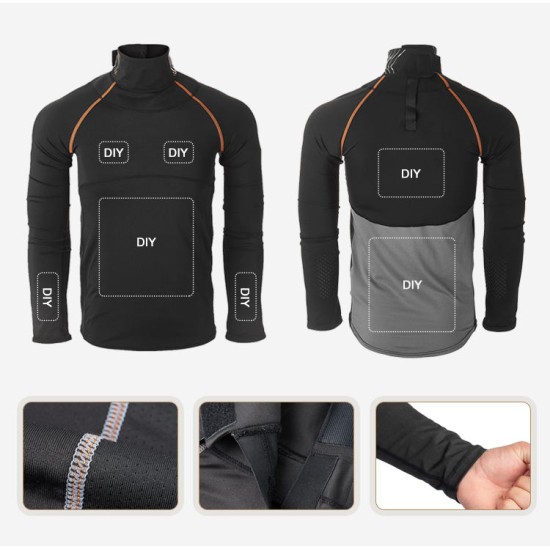 Customizable Ice Hockey Jersey Personalized Logo Heat-Transfer Printed Sublimated Cut Resistant Fabric Compression Wear for