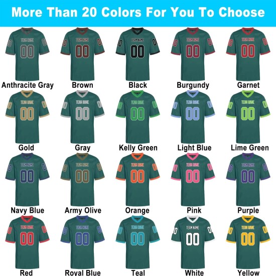 100% Polyester Quick Dry Team Wear American Football Uniform Custom Sports Wear Polyester American Football Jersey