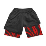 OEM ODM Milk Fiber Inner Layer Sublimated Design Side Seam Pockets Mens Performance Shorts Double Layered Mesh Shorts OEM ODM Milk Fiber Inner Layer Sublimated Design Side Seam Pockets Mens Performance Shorts Double Layered Mesh Shorts