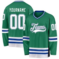 Polyester Customized Design Ice Hockey Jersey Sublimation Printing Embroidered Logo Custom Ice Hockey Uniform KM21 Unisex Adult