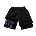 OEM ODM Milk Fiber Inner Layer Sublimated Design Side Seam Pockets Mens Performance Shorts Double Layered Mesh Shorts OEM ODM Milk Fiber Inner Layer Sublimated Design Side Seam Pockets Mens Performance Shorts Double Layered Mesh Shorts