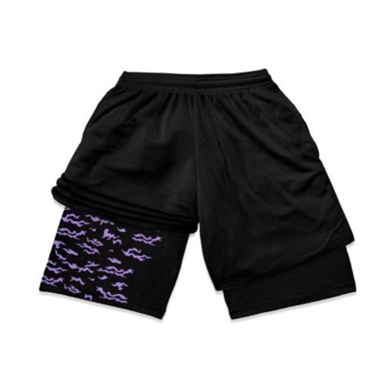 OEM ODM Milk Fiber Inner Layer Sublimated Design Side Seam Pockets Mens Performance Shorts Double Layered Mesh Shorts OEM ODM Milk Fiber Inner Layer Sublimated Design Side Seam Pockets Mens Performance Shorts Double Layered Mesh Shorts