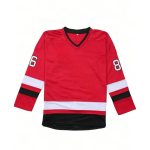 High Quality Custom Different Names Numbers Players Ice Hockey Jersey Digital Print 100% Polyester Quick Dry Breathable Women