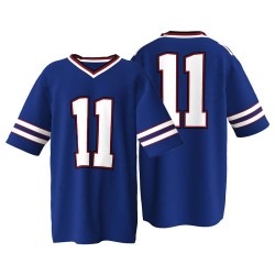 High Quality Custom Men's Practice Oversized Sports American Football Jersey Short Sleeve Loose American Football Wear