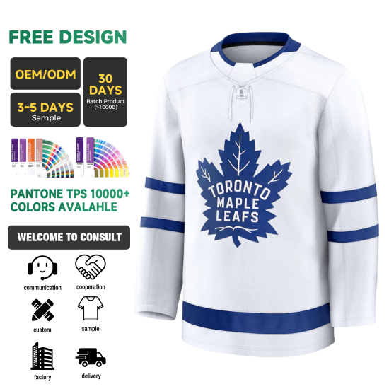 Custom LOGO OEM & ODM Sublimated Hockey Jerseys Professional Ice Hockey Uniform & Wear
