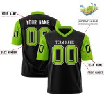 KM21 Custom Color Design Breathable Anti-Bacterial Quick Dry Plus Size Short Sleeve 100% Polyester American Football Jersey Mesh