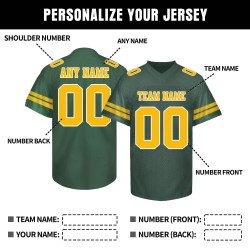Latest Design Premium Polyester American Football Jerseys Uniforms Wholesale Customized V Neck American Football Jersey