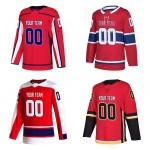 Customizable Hockey Jerseys Personalized Set Team Name Number Logo OEM Service Available 100% Polyester Quick Dry Breathable