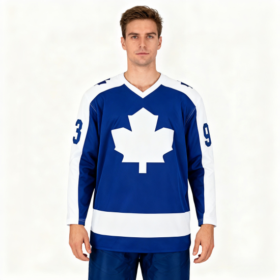 Team Hockey Jersey Customized Embroidery Custom Ice Hockey Uniform Sublimation Ice Hockey Wear Practice Jersey