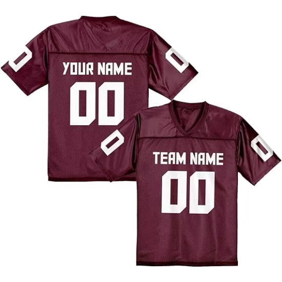 New Style American Football Clothing Customize Free Design Jersey National Team Custom American Football Jersey