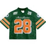 Custom Sublimation American Football Uniforms Hip Hop Sports Practice Short Mesh College Jersey for Adults/Youth