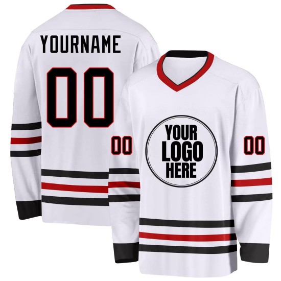 Custom Digital Print Hockey Jerseys New Design Wrinkle Resistant Breathable Anti-Bacterial Eco-Friendly Quick Dry Ice Hockey